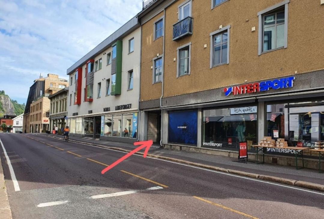 Studio w centrum miasta Holmestrand, Norwegia Exterior foto
