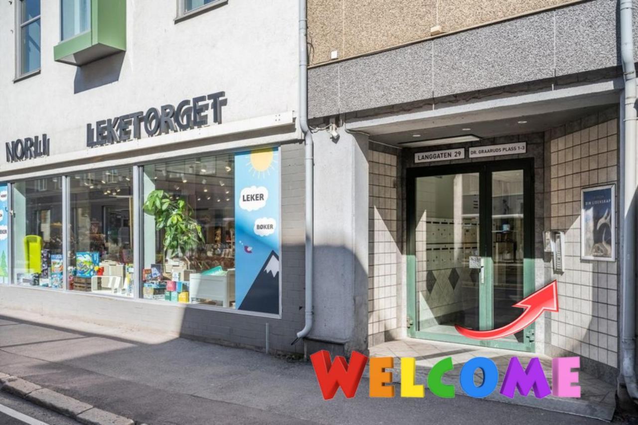 Studio w centrum miasta Holmestrand, Norwegia Exterior foto